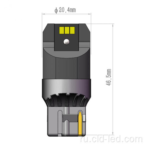 T20 7440 W21W светодиодный автомобиль Turning Light